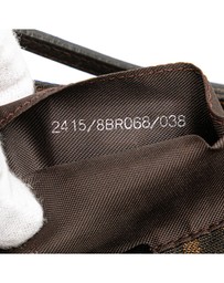 Pre-Loved by Azura Reborn - Pre-Loved Zucca Canvas Shoulder Bag