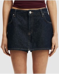 Cotton On - Mini Denim Skort