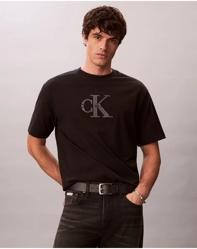Calvin Klein Jeans - Relaxed Logo Applique T-shirt