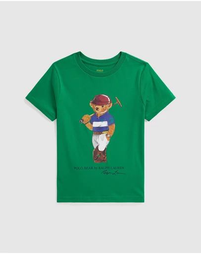 Polo Ralph Lauren - Polo Bear Cotton Jersey Tee - Kids