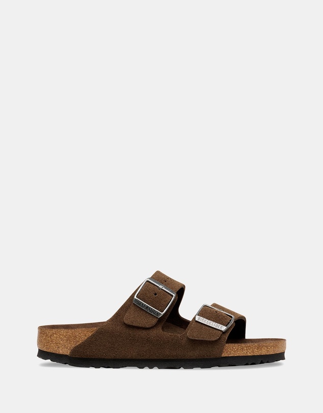 Birkenstock - Arizona SFB Tonal Footbed Suede Leather Regular - Unisex