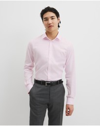 Country Road - Slim Fit Textured Travel Shirt