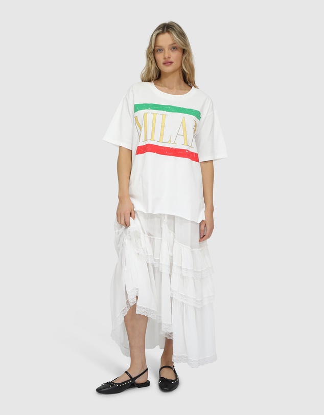 Belle & Bloom - I Love Milan Oversized T-Shirt