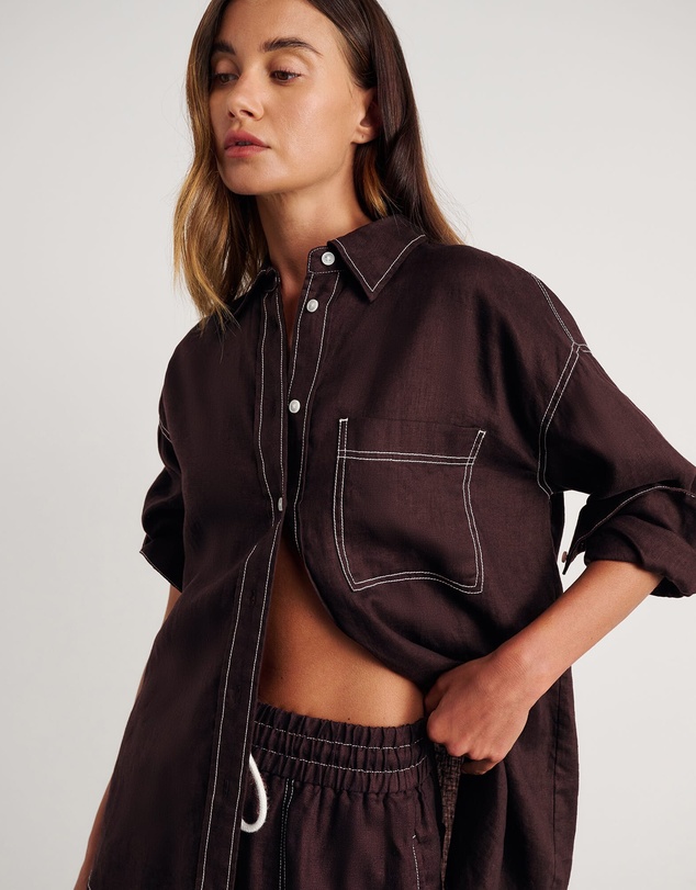 Jag - Gigi Linen Relaxed Shirt