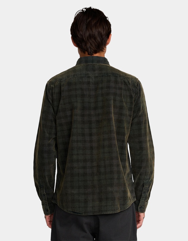 RVCA - Mens Artifice Cord Long Sleeve Shirt