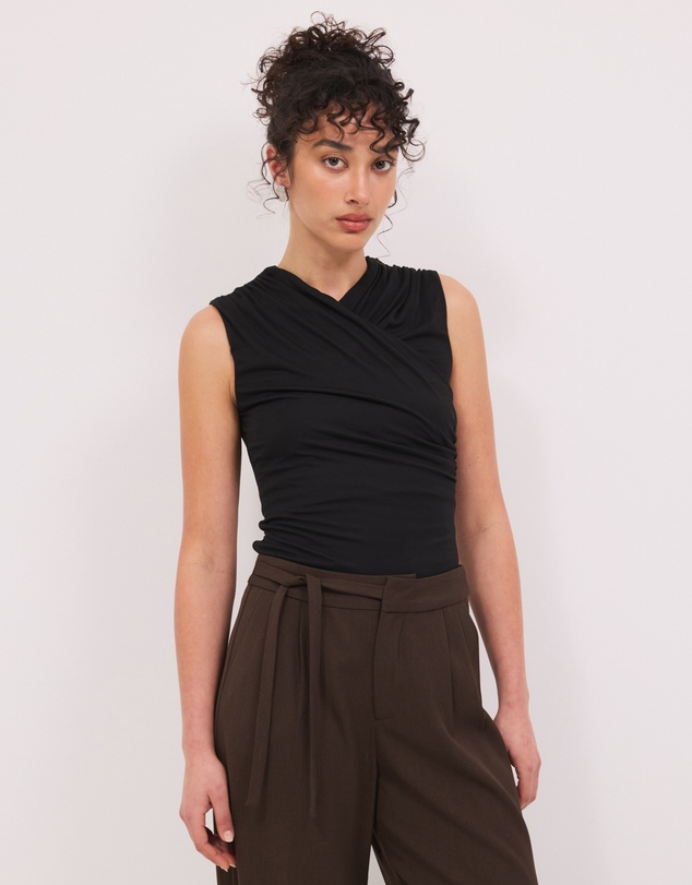 Calli - Lexi Wrap V-Neck Top