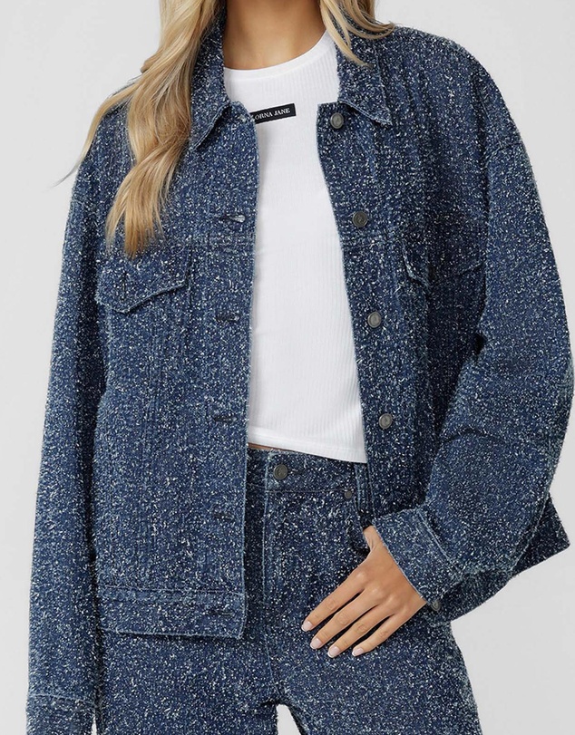 Lorna Jane - Valentina Boucle Denim Jacket
