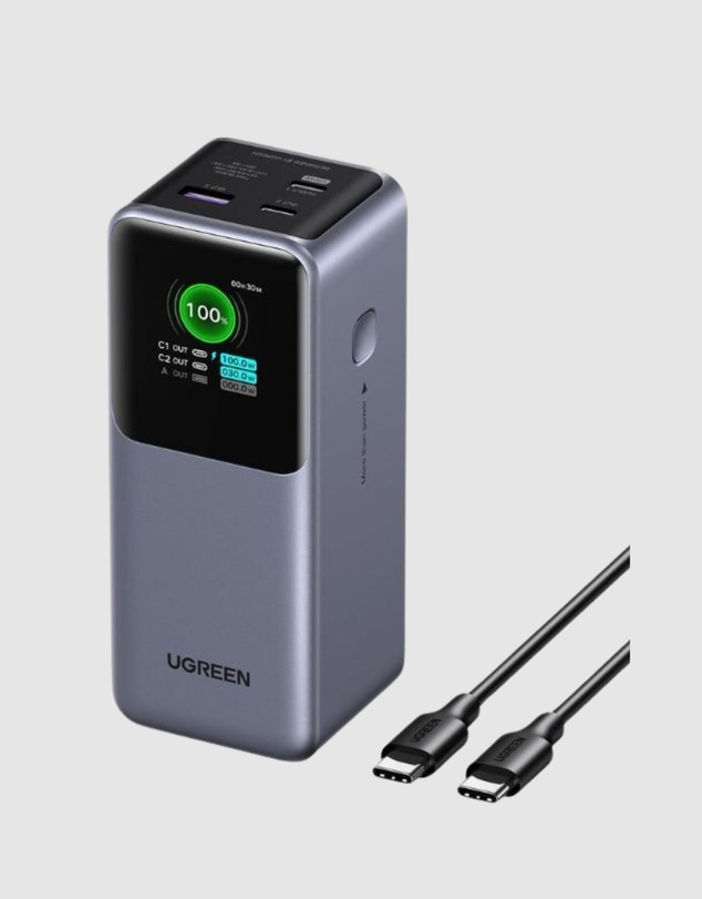 Ugreen - UGREEN Nexode Power Bank 20000mAh 130W with Smart Digital Display