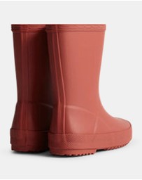 Hunter - Kids First Boot Military Red