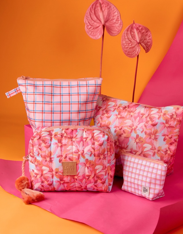 The Somewhere Co - Flor Del Sol Cosmetic Case