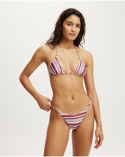 BOHO STRIPES PINK SHIMMER