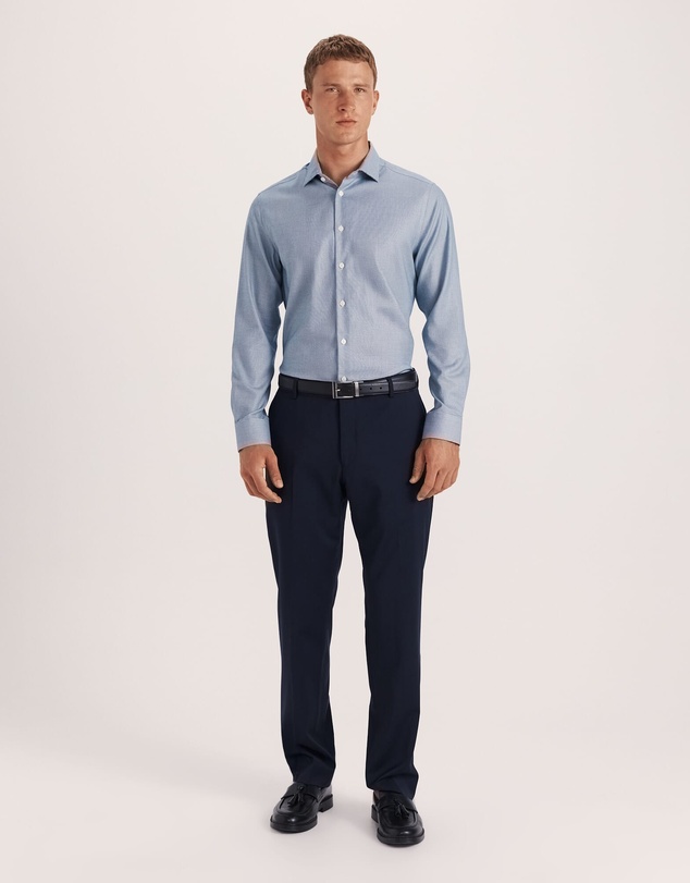 SABA - Nixon Long Sleeve Slim Easy Care Shirt