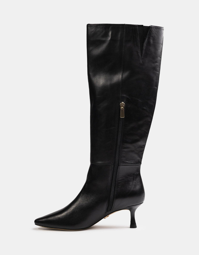 Wittner - Mia Long Boots Black Leather