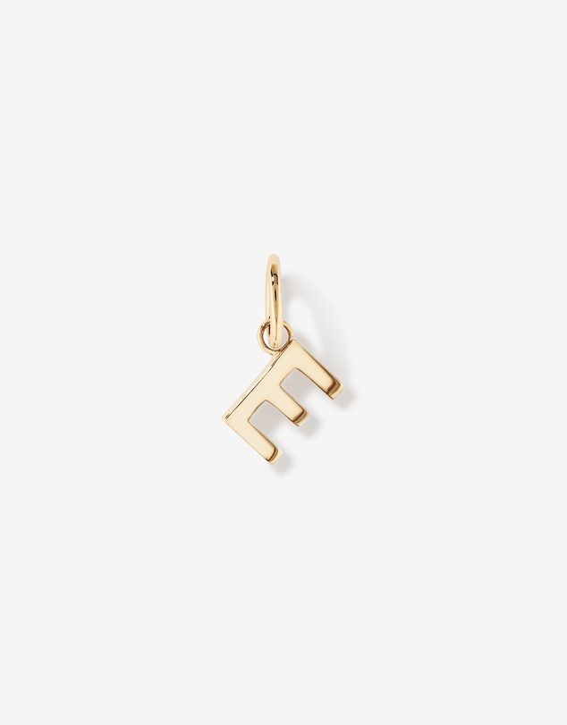 Michael Hill - Letter E Initial Pendant in 10kt Yellow Gold
