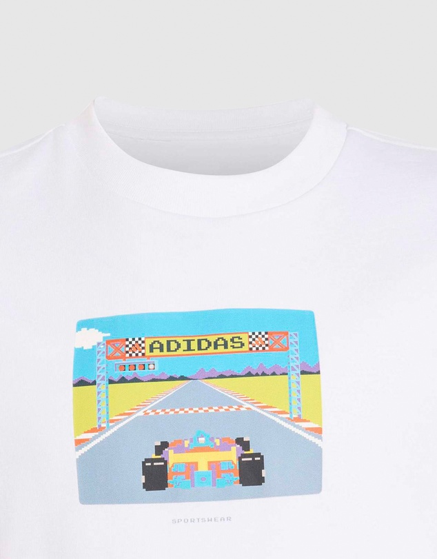 adidas Sportswear - Gaming Graphic T-Shirt - Kids-Teens