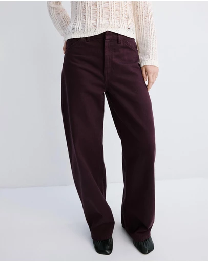 M.N.G - Mid-Rise Balloon Jeans