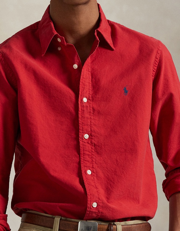 Polo Ralph Lauren - Custom Fit Garment-Dyed Oxford Shirt