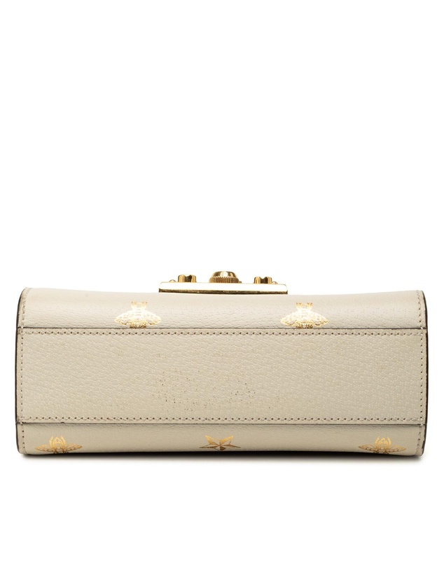 Pre-Loved by Azura Reborn - Pre-Loved Small Leather Bee Star Padlock Crossbody