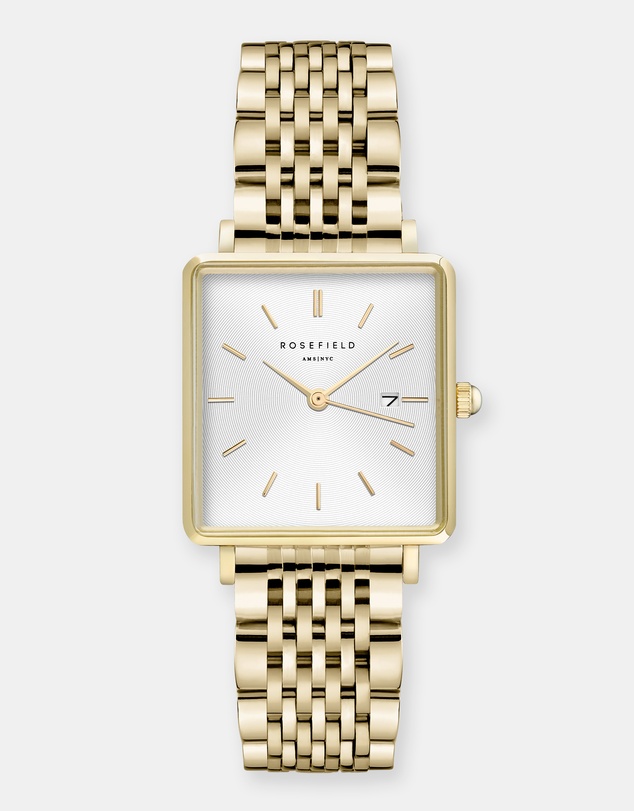 Rosefield - The Boxy - Gold Tone