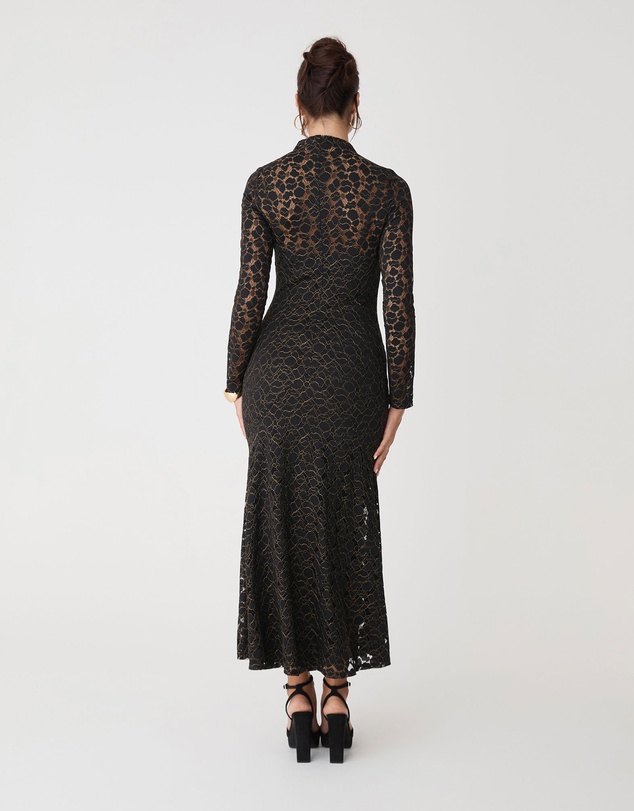 Forcast - Romy Lace Ruched Dress