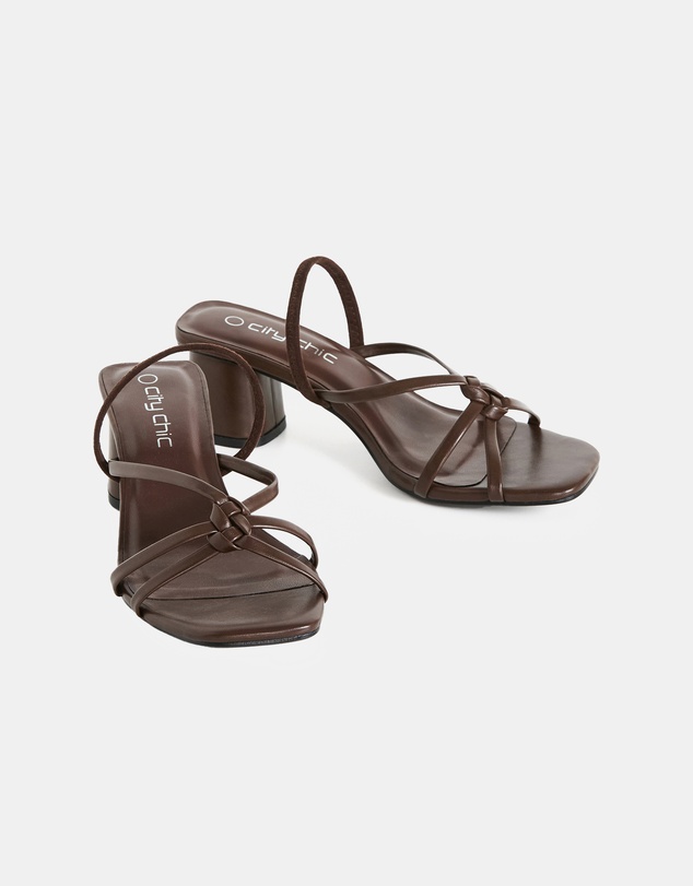 City Chic - WIDE FIT Corinna Heel