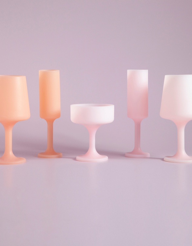 porter green - swepp | silicone unbreakable wine glasses