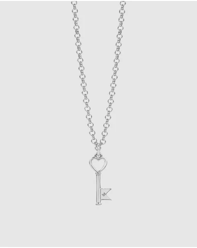 Karen Walker - Monogram Key Necklace