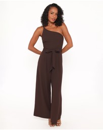 Petal & Pup - Leyton Jumpsuit - Chocolate Brown