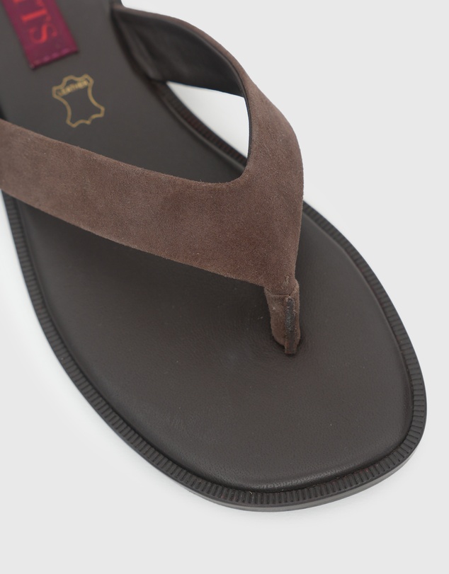 Betts - Sophia Leather Thong Sandals