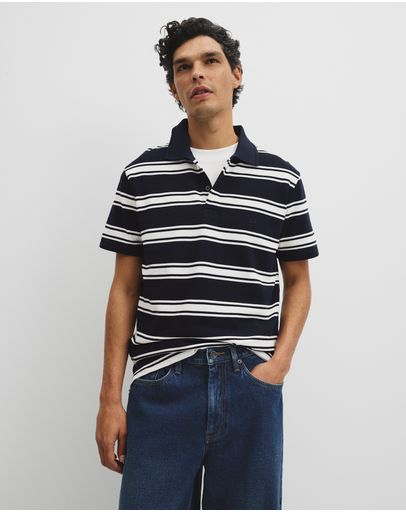 Navy Stripe