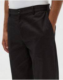 AERE - Tapered Cotton Twill Trousers