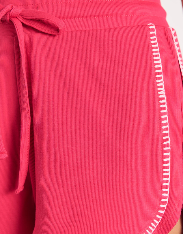 Jag - Celina Blanket Stitch Short