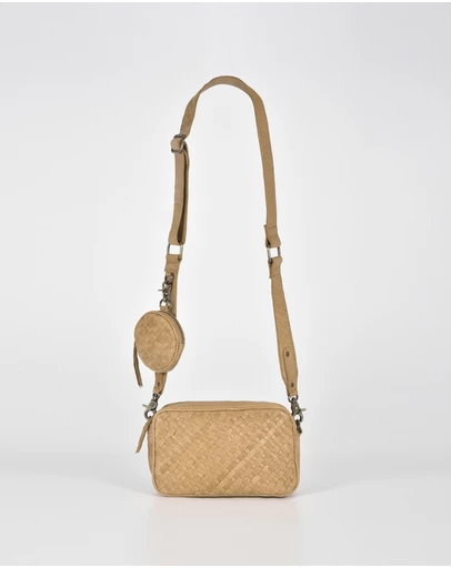 Cobb & Co - Millner Woven Leather Camera Bag