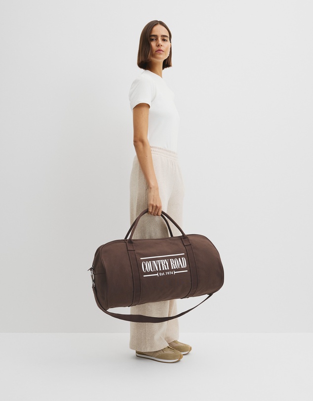 Country Road - Heritage Zip Canvas Tote