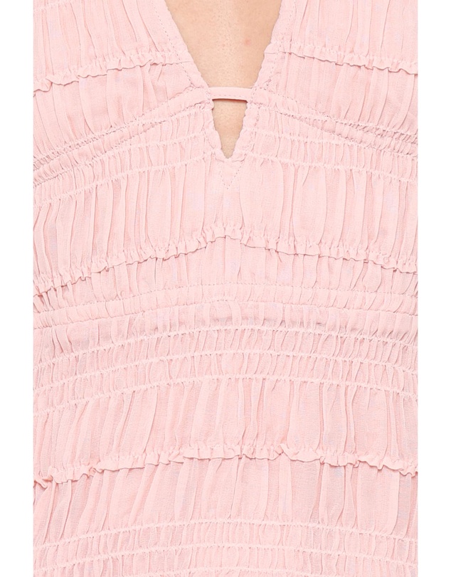 Petal & Pup - Zafira Textured Halter Top - Pink