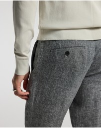 Calibre - Melange Linen Suit Pants Iron