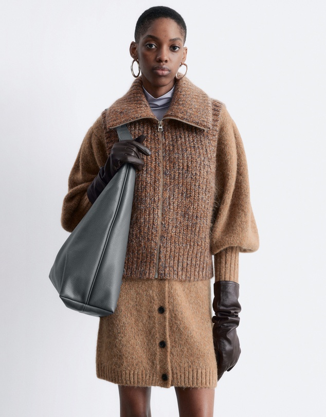 & Other Stories - Knitted Zip-Up Vest