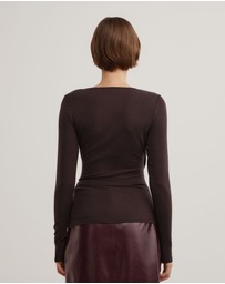 Witchery - Wrap Jersey Top