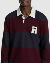 yd. - Gunner Long Sleeve Polo Shirt