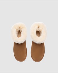 EVERAU - Australian Shepherd Ugg Classic Liora Cow Suede Upper UGG Boots