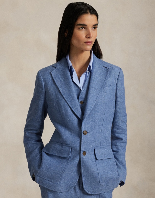 Polo Ralph Lauren - Single-Breasted Linen-Cotton Blazer - ICONIC EXCLUSIVE