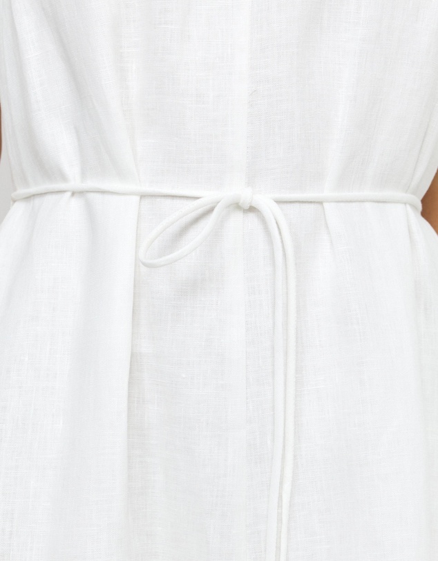 AERE - Loretta Linen Midi Dress