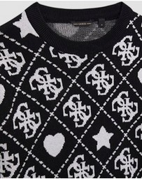 GUESS - Monogram Intarsia Sweater