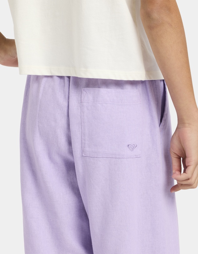 Roxy - Girls 4 to 16 Lekeito Break Linen Pants