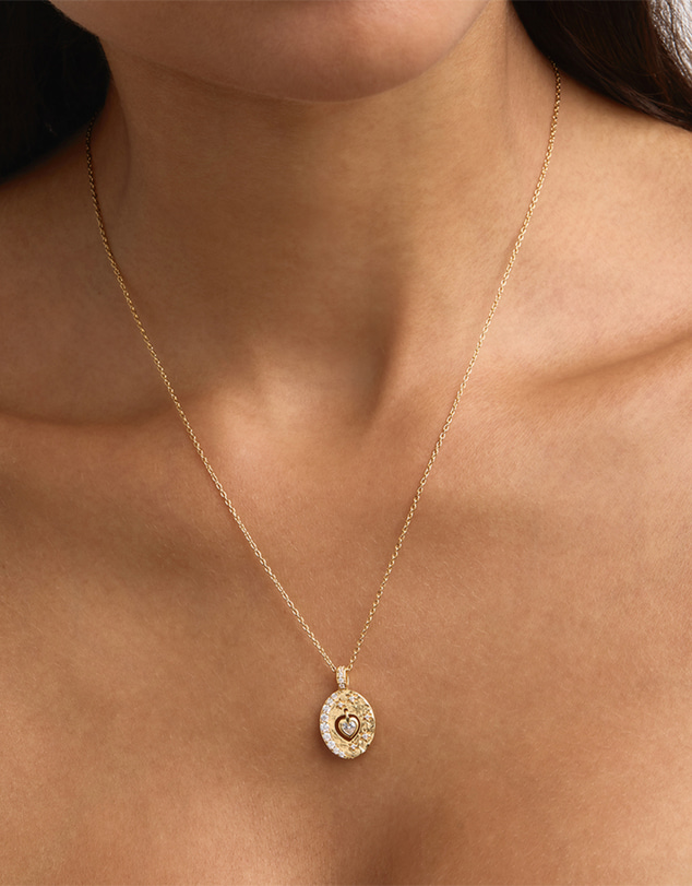 By Charlotte - Love You to the Moon and Back Necklace