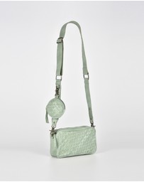 Cobb & Co - Millner Woven Leather Camera Bag