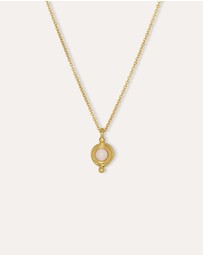 Ottoman Hands - October Birthstone Pendant Necklace