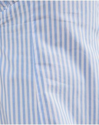Atmos&Here - Isobel Cotton Poplin Stripe Shirt Midi Dress