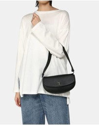 GUESS - Mauve Mini Convertible Flap Shoulder