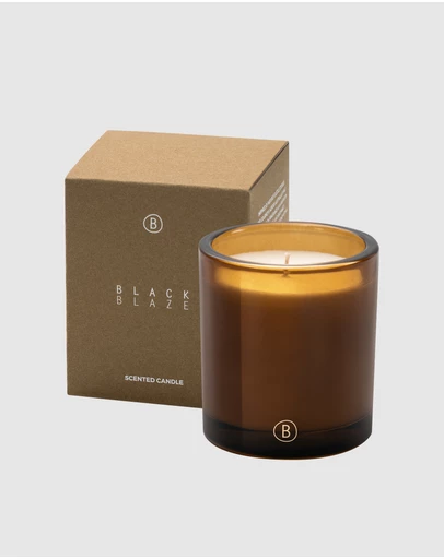 Black Blaze - Vetiver & Fig Scented Candle